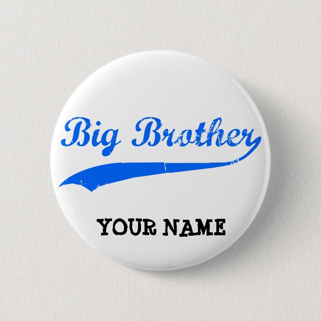 Big Brother 6 Cm Round Badge (Front)