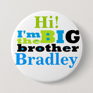 big brother 7.5 cm round badge