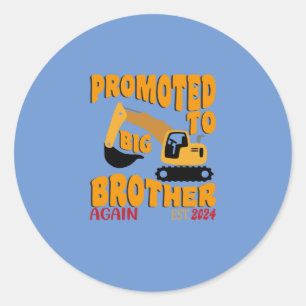 Big Brother Again Promoted To Big Brother 2024 Classic Round Sticker