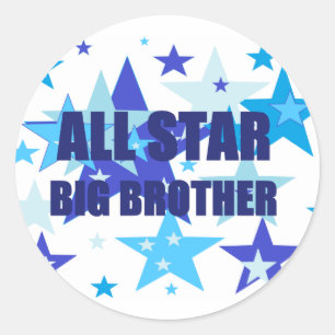 Big Brother All Star Classic Round Sticker