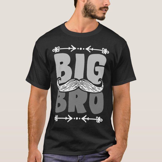 Big Brother and Brother Partnerlook  Big Bro T-Shirt (Front)