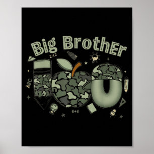 Big Brother Baby Brother Boy Maternity Boy School  Poster