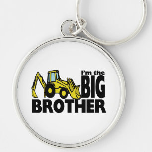 Big Brother Backhoe Key Ring