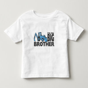 Big Brother Backhoe Toddler T-Shirt