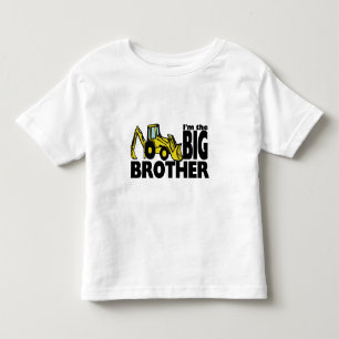 Big Brother Backhoe Toddler T-Shirt