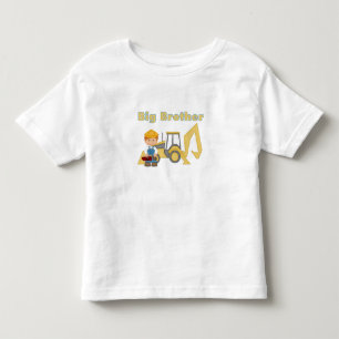 Big Brother Backhoe Toddler T-Shirt