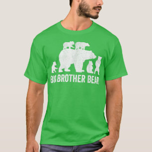 Big Brother Bear Shirts, Funny Five Cub Siblings O T-Shirt