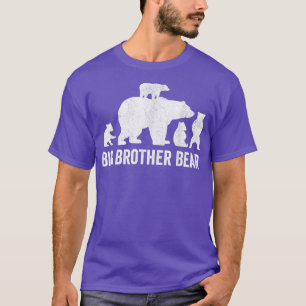 Big Brother Bear Shirts, Funny Four Cub Siblings O T-Shirt