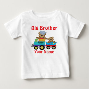 Big Brother Bear Train Personalised Shirt