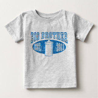 Big Brother Bottle Distressed Baby T-Shirt