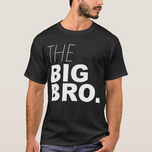 Big Brother Boys Shirt For Adult The Big (Front)