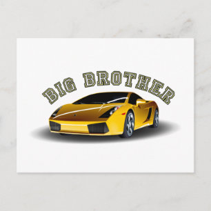 Big Brother Car Postcard