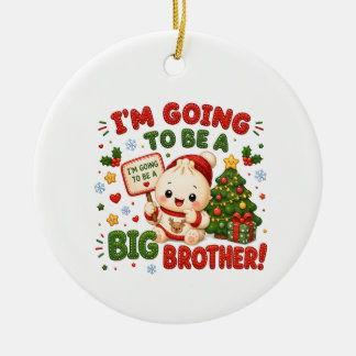 Big Brother Ceramic Tree Decoration