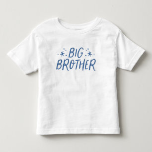Big Brother Colourful Bright Type Blue Toddler T-Shirt
