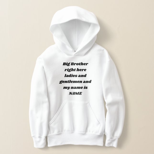 Big Brother Custom Name – Bold Family Design (Laydown)