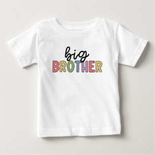 Big Brother Cute Promoted to Brother Baby T-Shirt
