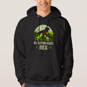 Big Brother Dinosaur Rex Big Brothersaurus 2 Kids Hoodie