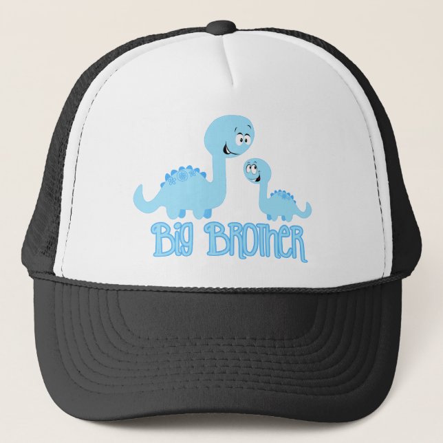 Big Brother Dinosaur Trucker Hat (Front)