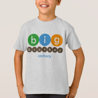Big Brother Dots Personalised T-Shirt