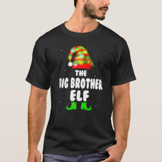 Big Brother Elf Family Matching Group Christmas Ou T-Shirt