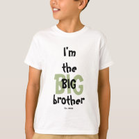 Big Brother Est. Date Fun Green Black Text