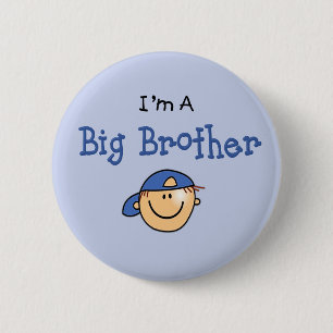 Big Brother Face 6 Cm Round Badge