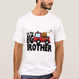 Big Brother Fire Truck T-Shirt