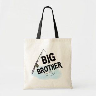 Big Brother Fishing Tshirts and Gifts Tote Bag