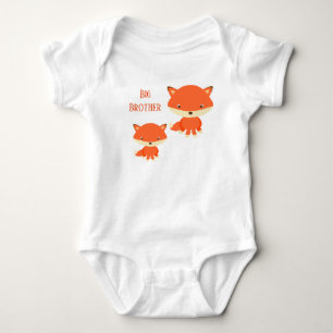Big Brother Foxes Baby Bodysuit