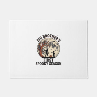 Big Brother Halloween First Spooky Season Vintage  Doormat