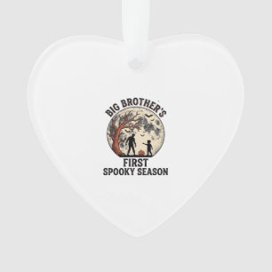 Big Brother Halloween First Spooky Season Vintage Ornament