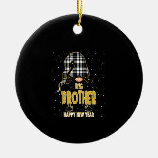 Big Brother Happy New Year| Matching gift Ceramic Tree Decoration