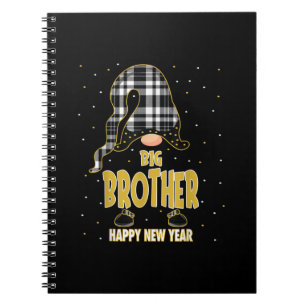 Big Brother Happy New Year Matching gift Notebook