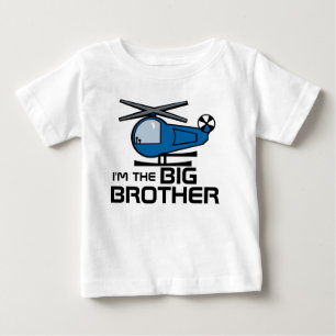 Big Brother Helicopter Baby T-Shirt