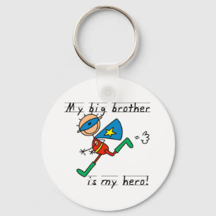 Big Brother Hero T-shirts and Gifts Key Ring