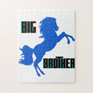 Big Brother Horse Rearing Jigsaw Puzzle