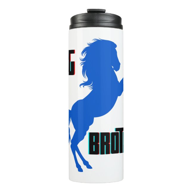 Big Brother Horse Rearing Thermal Tumbler (Front)