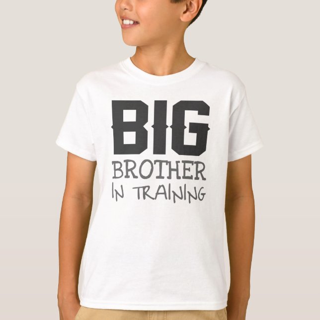 BIG BROTHER IN TRAINING T-Shirt (Front)