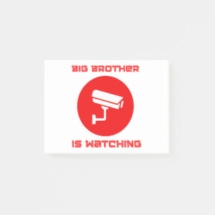Big Brother is Watching 1984 ingsoc Post-it Notes