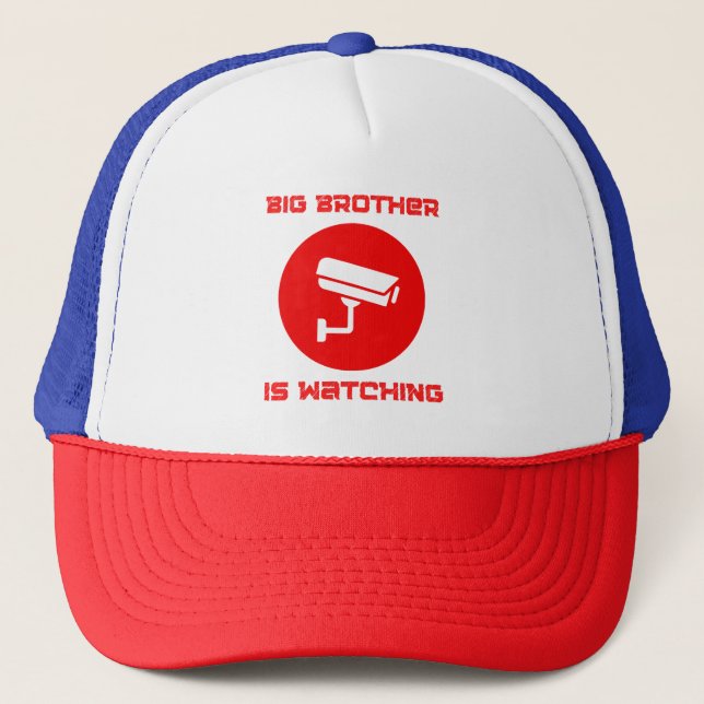 Big Brother is Watching  1984 ingsoc Trucker Hat (Front)