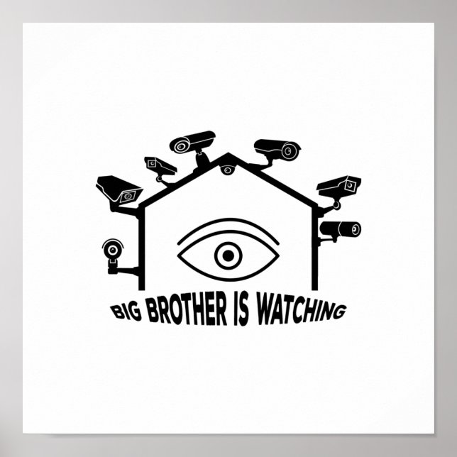 Big Brother is Watching Poster (Front)