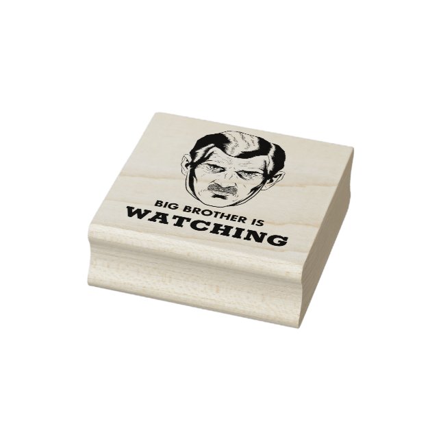 Big Brother Is Watching Rubber Stamp (Stamp)