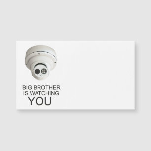 Big brother is watching you