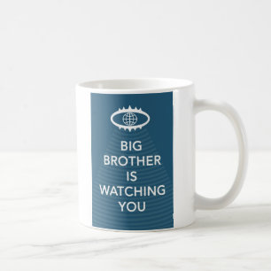 Big Brother Is Watching You 1984 Slogan Mug