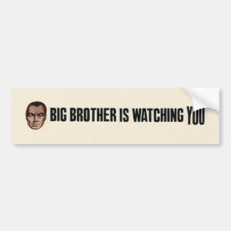 Big Brother is watching you! Bumper Sticker