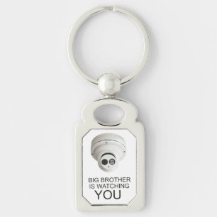 Big brother is watching you key ring