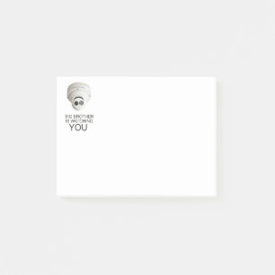 Big brother is watching you post-it notes