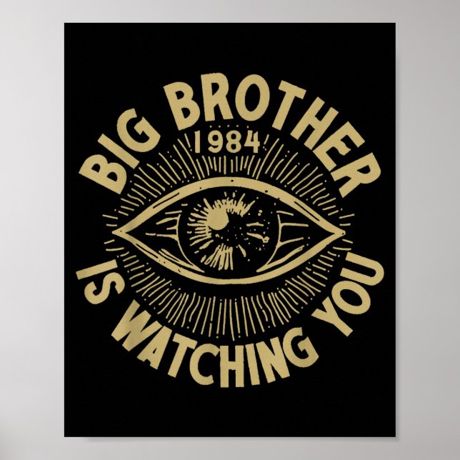 Big Brother Is Watching You  Poster (Front)