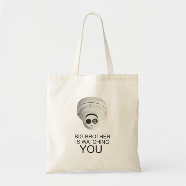 Big brother is watching you tote bag (Front)