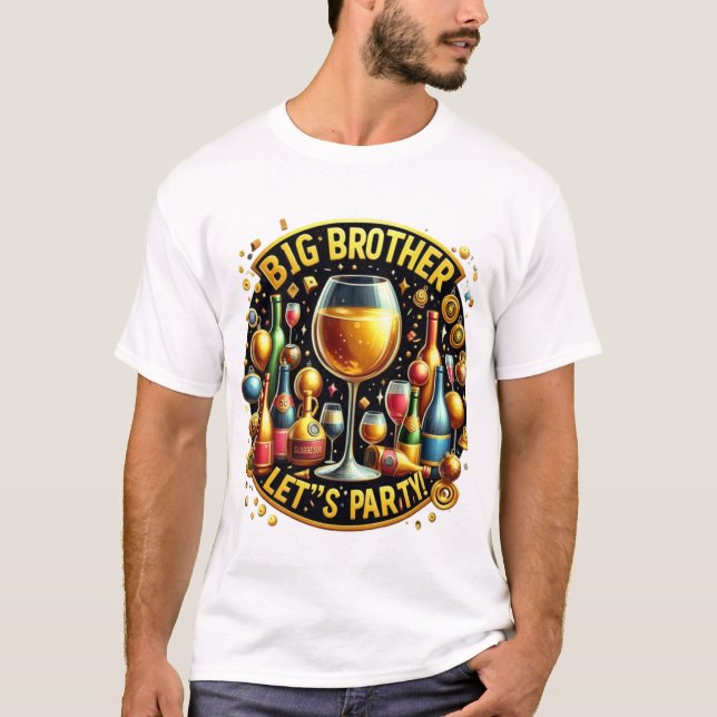 Big Brother It's Rave Time T-Shirt (Front)